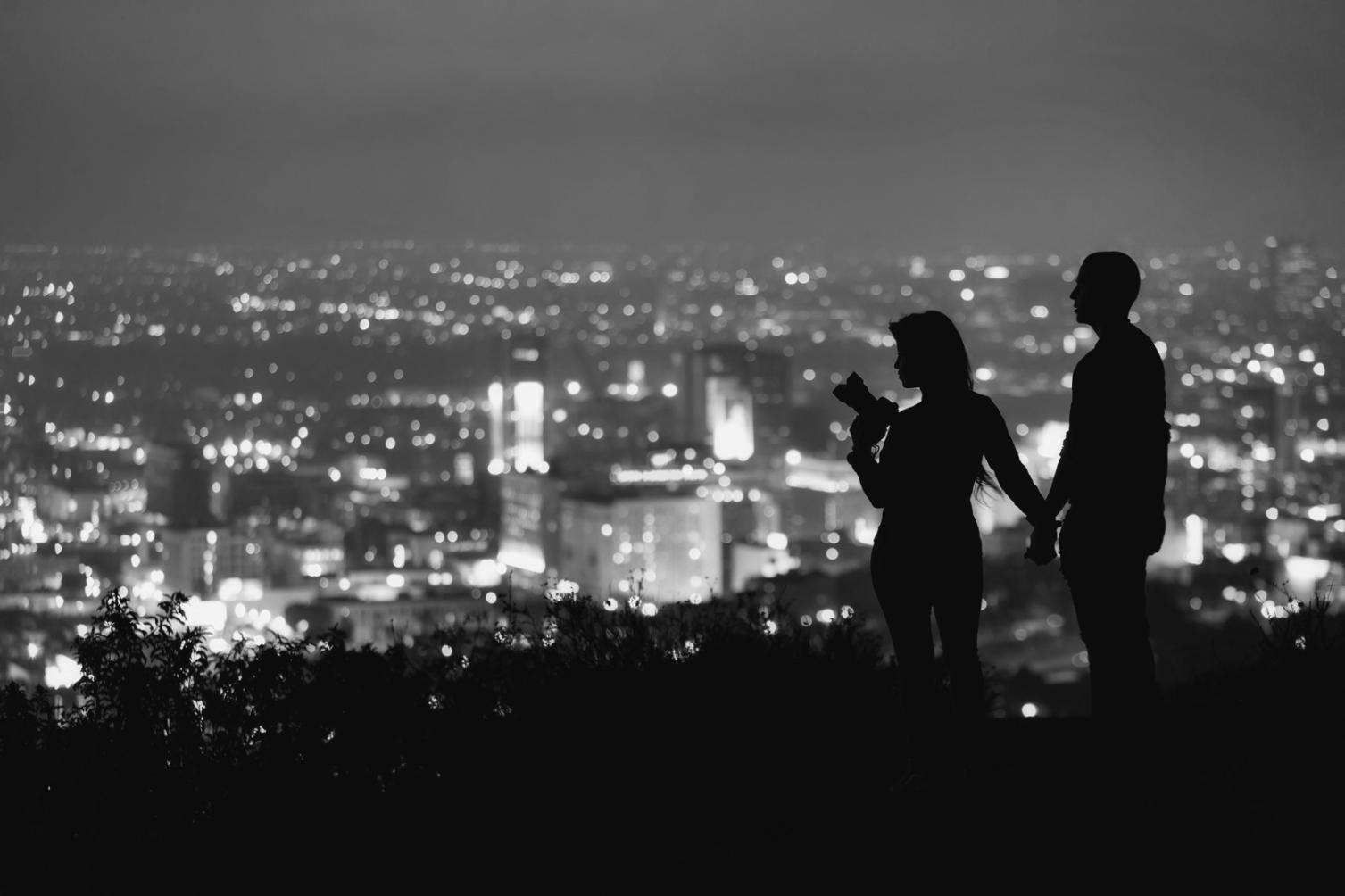 Composizione macro di elementi naturali con giochi di luce